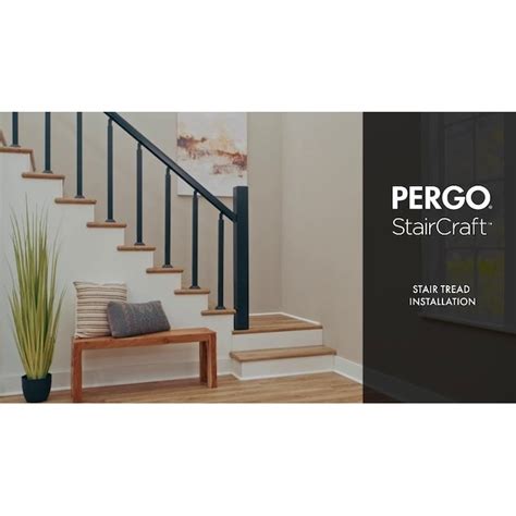 Pergo StairCraft (2-pack tread and riser kit) 48-in x 12.2-in x 1.73-in ...