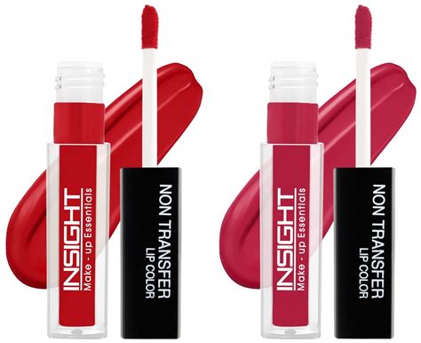 Buy INSIGHT Non Transfer Matte Lip Color, 4Ml (05 Cocoa Plum) & Matte ...