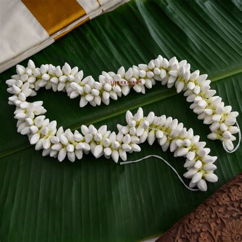 Realistic Jasmine Flowers for Hair | Artificial Jasmine Gajra Online ...