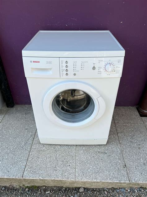 Bosch Classixx Washing Machine Instructions 的图像结果
