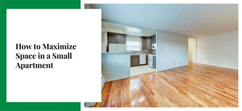 Maximize Your Small Apartment Space in Port Washington | Wildwood ...