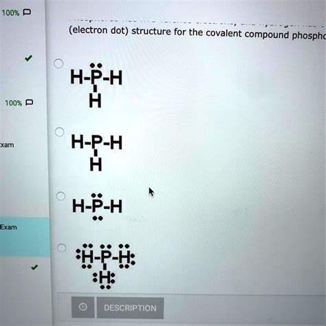 SOLVED: 'phosphorus has five valence electrons and hydrogen has one ...