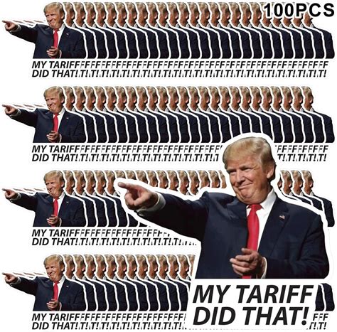 10/100 Pack Trump I Did That Stickers, I Did That Trump Stickers Laptop ...