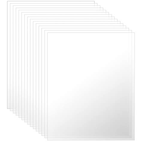 SINJEUN 15 Pieces Clear Acrylic Sheet 1mm Thickness India | Ubuy