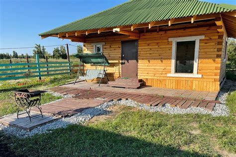 Домики и коттеджи на Обском море, отдых в Новосибирской области