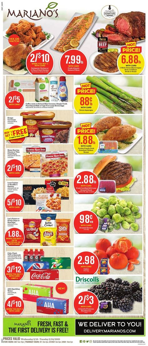 Mariano’s Ad Circular - 03/18 - 03/24/2020 | Rabato