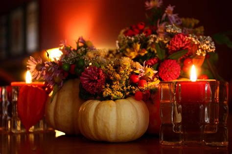 🔥 Free Download A Beautiful Thanksgiving Flower Arrangement To Brighten ...
