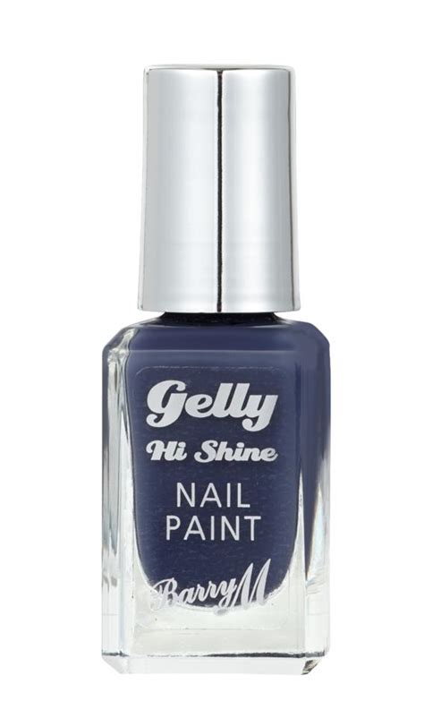 Barry M Gelly Hi Shine Nail Paint Blue Jade | lyko.com