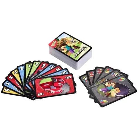 UNO Minecraft Card Game with Special Rule | Best Card Games For Family