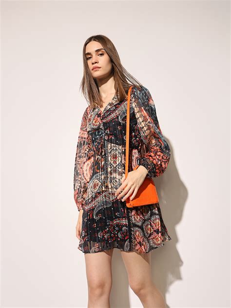 ONLY Multi-Colour Printed Dress
