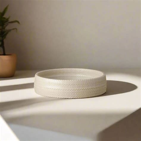 Ulupi 3d printed ceramic tray for serve ware and home decor | CeraPrint