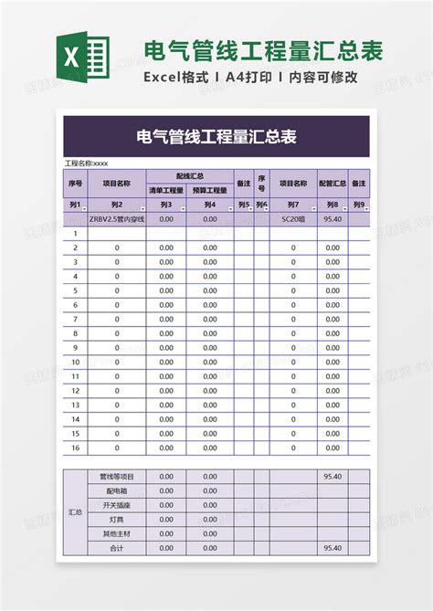 电力电气自动计算excel表格大全【共46份】_电气计算excel表格下载-CSDN博客