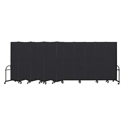 Screenflex Heavy Duty Room Divider, 13 Panel, 7 ft. 4 HFSL7413-DX | Zoro