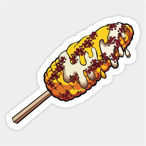 Elote Sticker for Mexican Food Lovers