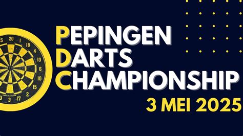 Pepingen Darts Championship, Zaal De Kring, Pepingen, 3 May 2025 ...