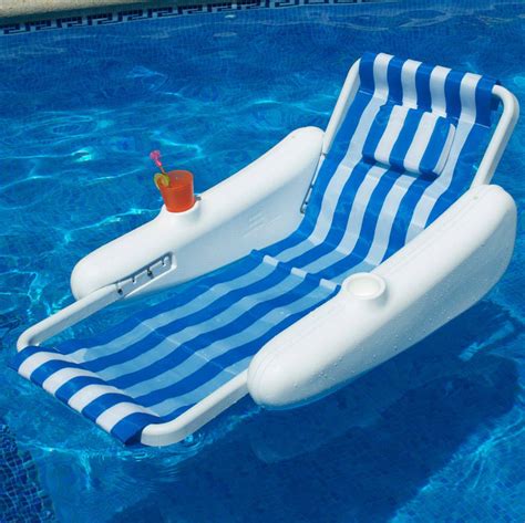 Swimline Sunchaser Sling Floating Lounge | Floating lounge, Floating ...