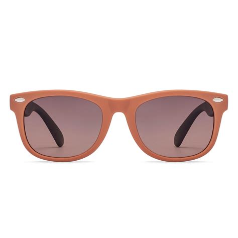 Orange Multicolour Brown Full Rim Cat Eye Kids 8-12 yrs Hooper Sunnies ...
