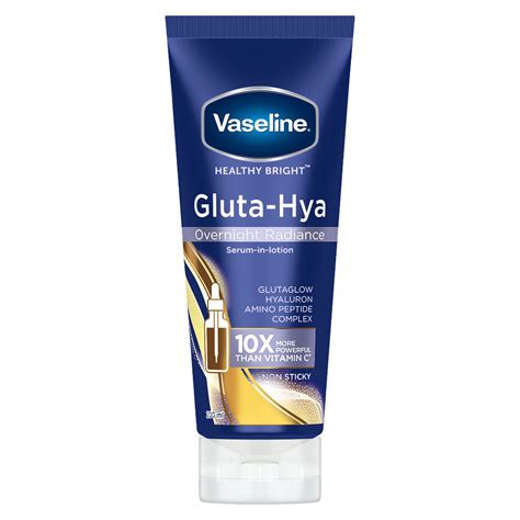 Buy Vaseline Gluta-Hya Overnight Radiance, Serum-In-Lotion, With Amino ...