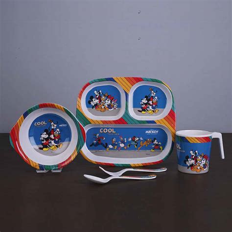 5 pc Kids Set - Mickey – Servewell Dinnerware