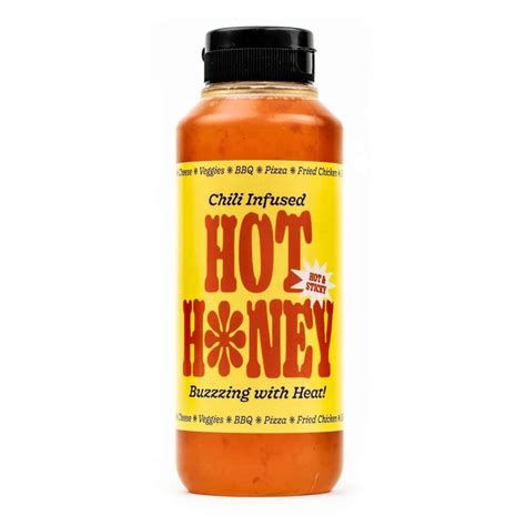 Hot Honey - Chili Infused - 350g - Starka Chilisåser - Chili ...