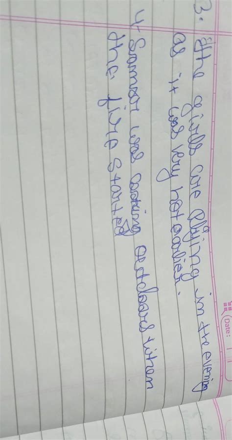 join the sentences using the subordinating conjunctions in the brackets ...
