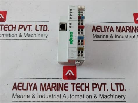 Wago 750-841 Ethernet Bus Controller 24V Dc – Aeliya Marine Tech®