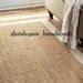 Buy Jute Rug, 6x9, Area Rug, Modern Boho Rug, Natural Fiber Rug, Living ...