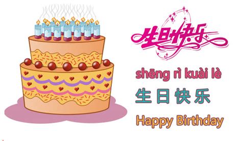 How to say Happy Birthday in Chinese