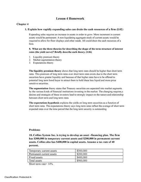 Lesson 4 Homework - Lesson 4 Homework Chapter 4 1. Explain how rapidly ...