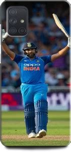 Wall Art Back Cover for SAMSUNG Galaxy A71 ROHIT SHARMA, BCCI,CRICKETER ...