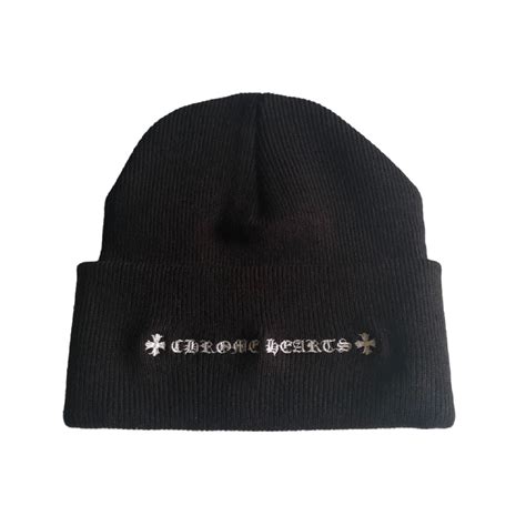Chrome Hearts Matty Boy Chomper Beanie – Black – Chrome Hearts CO