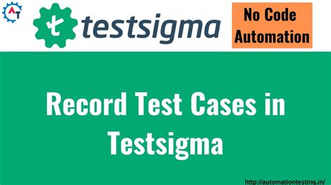 Image result for TestSigma Tutorial
