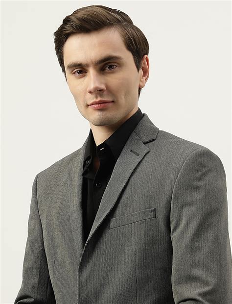 Buy Slim Fit Plain Notched Lapel Collar Blazer at Marks & Spencer