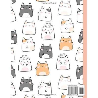 Genkouyoushi Notebook: Kawaii Cats Japanese | Ubuy India