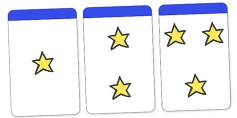 Count the Stars Activity Cards (1-5)