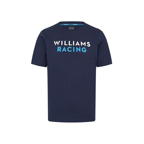 2024 Williams F1 Racing Men's Logo Navy Blue T-shirt | Clothing  T-shirts Shop by Team ...