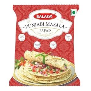 Balasa Masala Papad Big Size | Punjabi Masala Papad | Spicy, Tasty and ...