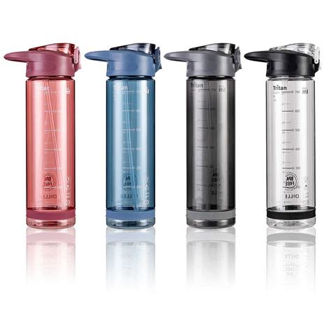 Diller Water Bottle with Straw - 25 Oz US Tritan BPA Free Sport Water ...
