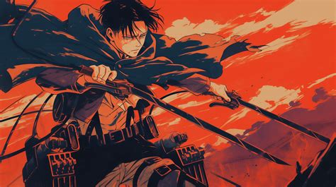 Levi Ackerman Attack on Titan 4K Wallpaper | 2912x1632 | Wallpaper Alchemy