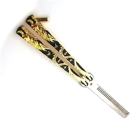 Buy WANLIAN Dragon Butterfly Comb Trainer-Balisong Comb,Butterfly Comb ...