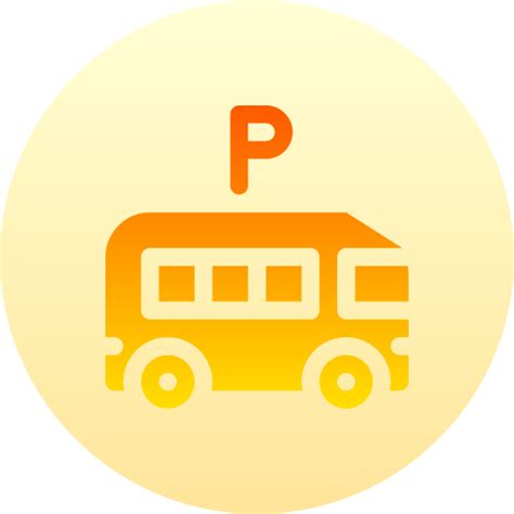 Bus parking - Free transport icons