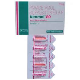 Neomol-80 Anal Suppository | Uses, Side Effects, Price | Apollo Pharmacy
