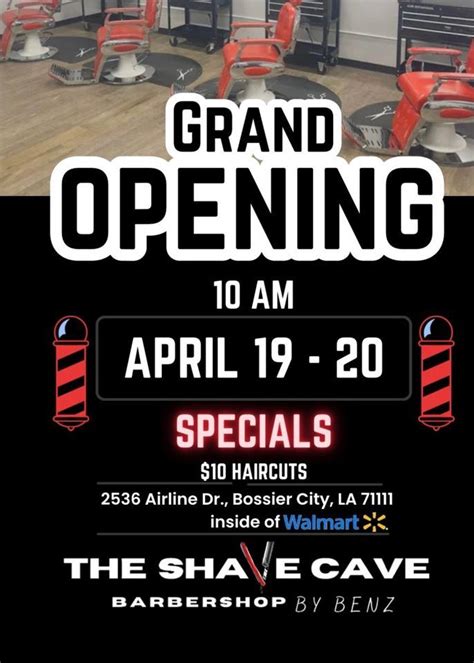The Shave Cave Grand Opening , 2536 Airline Dr, Bossier City, LA, 19 ...