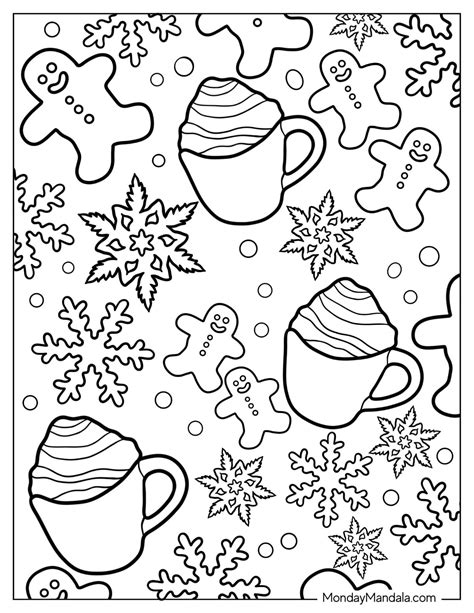 25 Snowflake Coloring Pages (Free PDF Printables)
