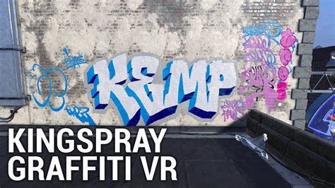 Kingspray Graffiti VR Timelapse // KeMp - YouTube