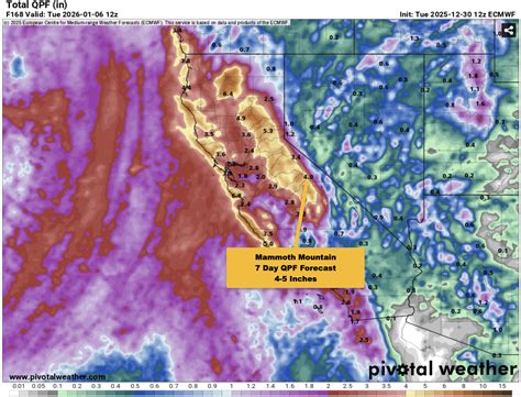 12-30-25 - Mammoth Mountain Weather