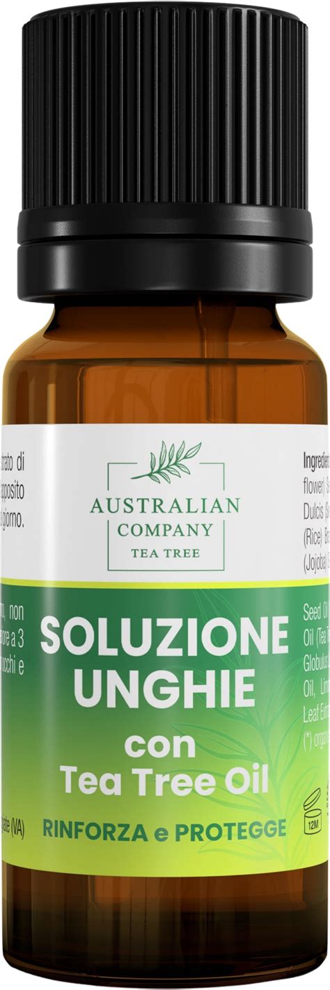 Optima Naturals Australian Company Tea Tree Oil Nail Solution, 10 ml - Ecco Verde Online Shop