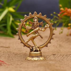 Collectible India Lord Shiva Dancing Natraj Murti Nataraja Shiv Statue ...