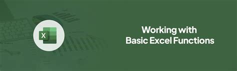 Image result for Basic Excel Functions