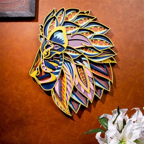 Buy Decorative Lion Wall Art Online for Home or Office Walls